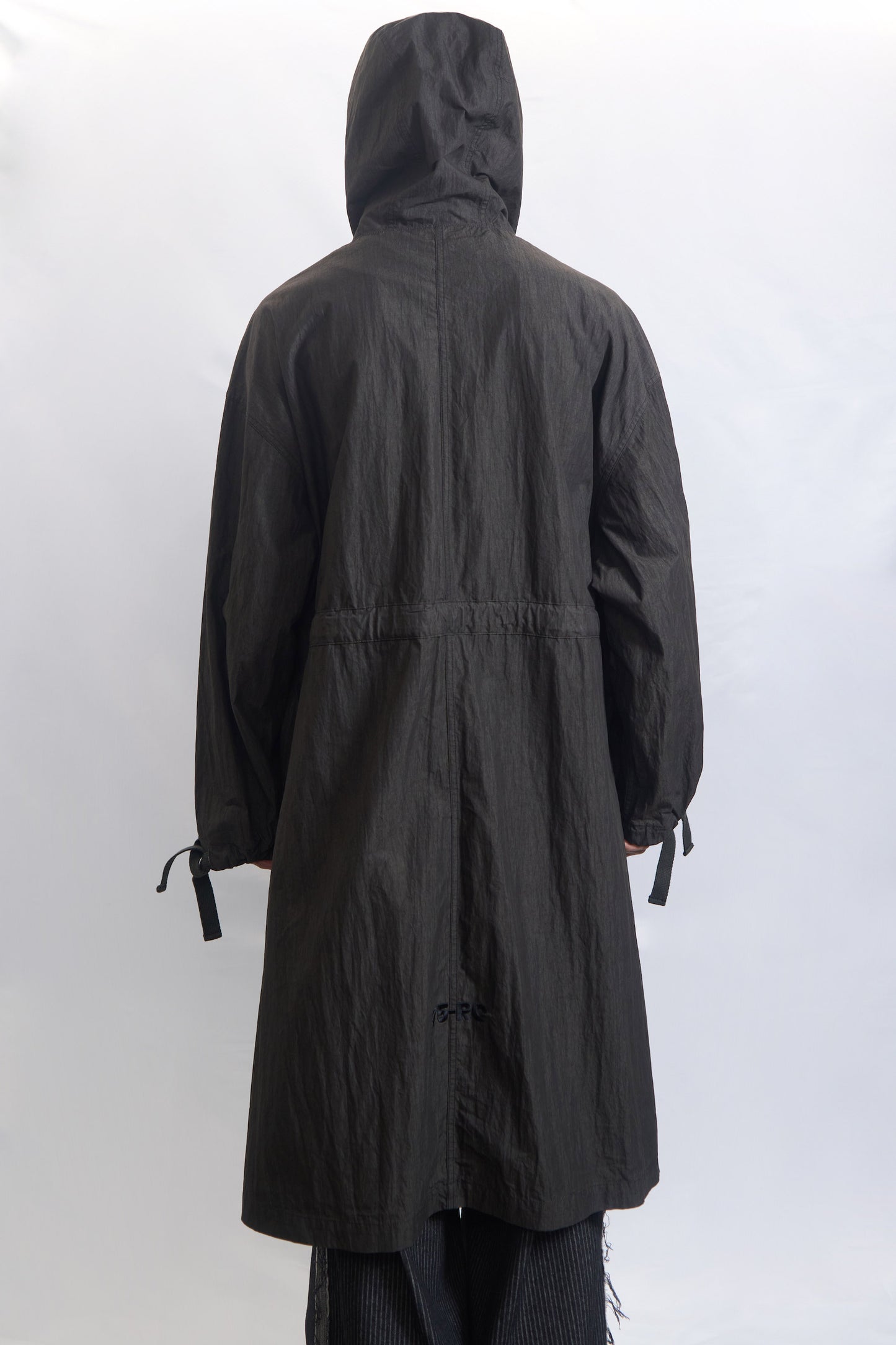 75-RC ROUGH SHELL COAT DUST CHARCOAL