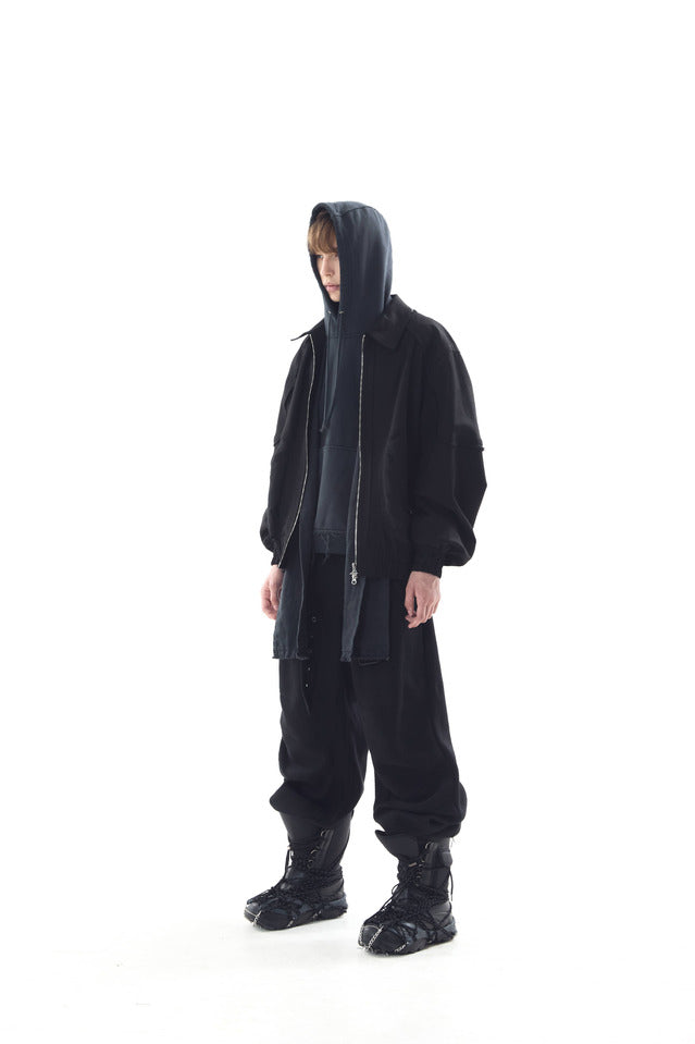 HIGH DENSITY COTTON LINEN JACKET