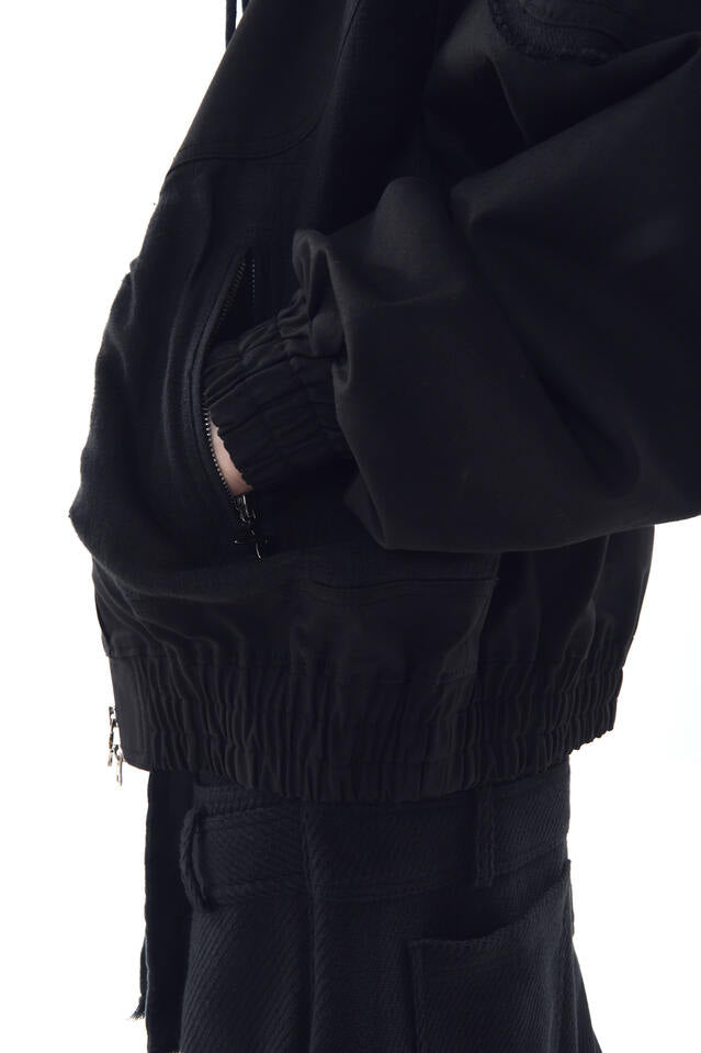 HIGH DENSITY COTTON LINEN JACKET