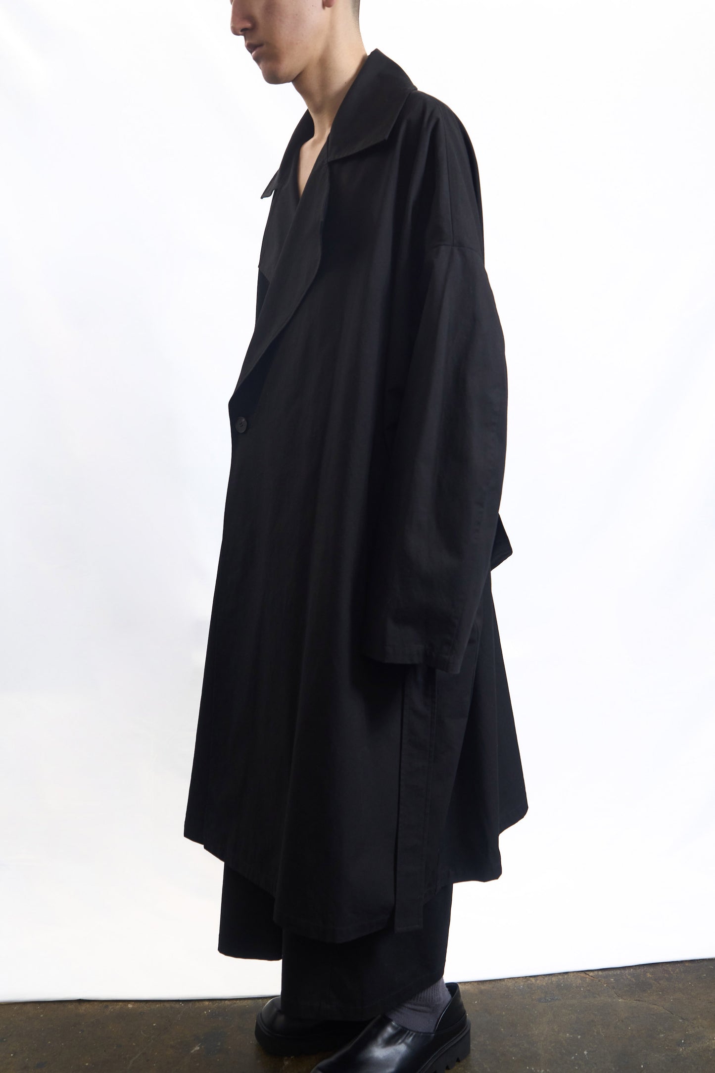 MINGILI SIDE BELT COAT