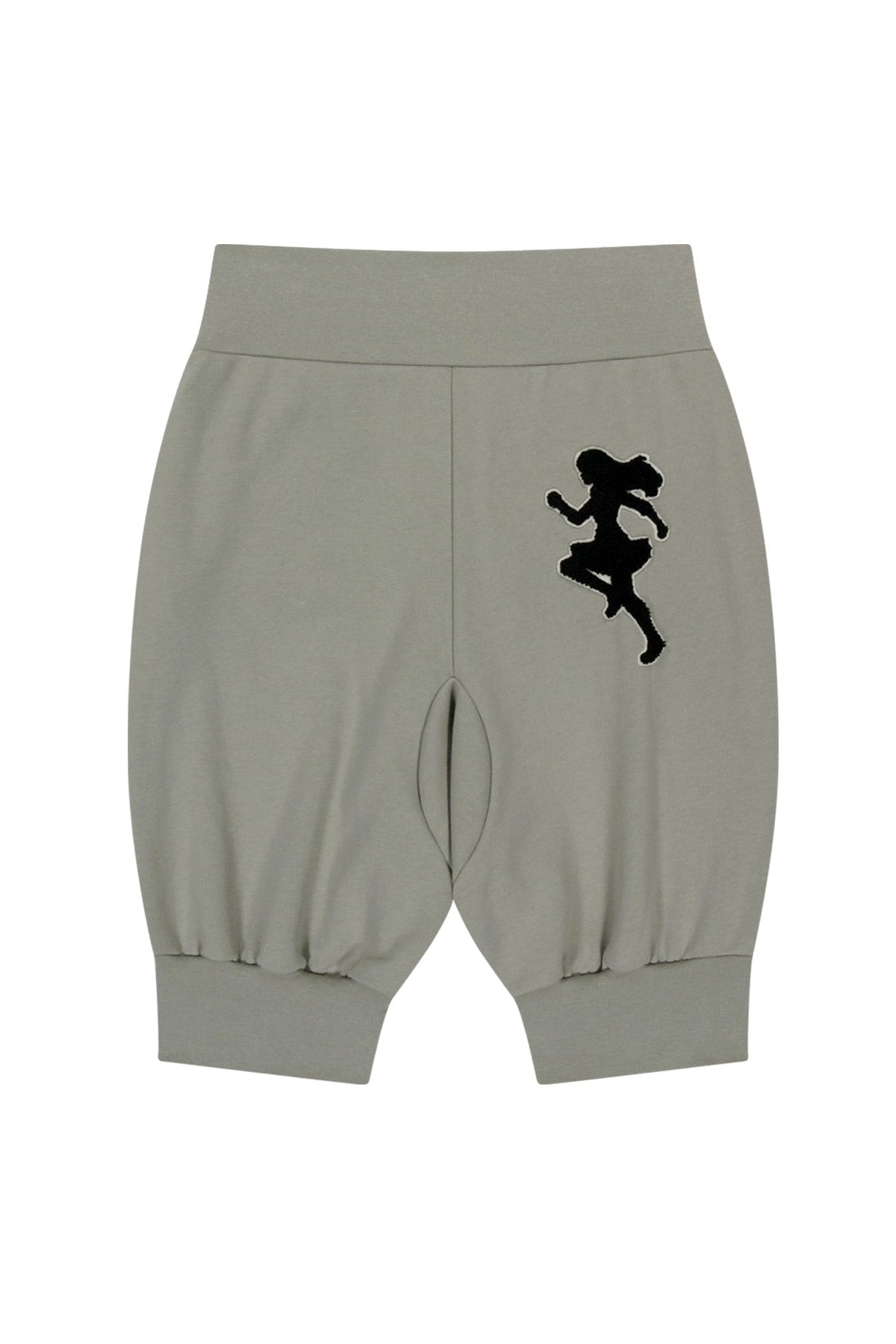 SLEEVE PUMPKIN PANTS - MINT GREY