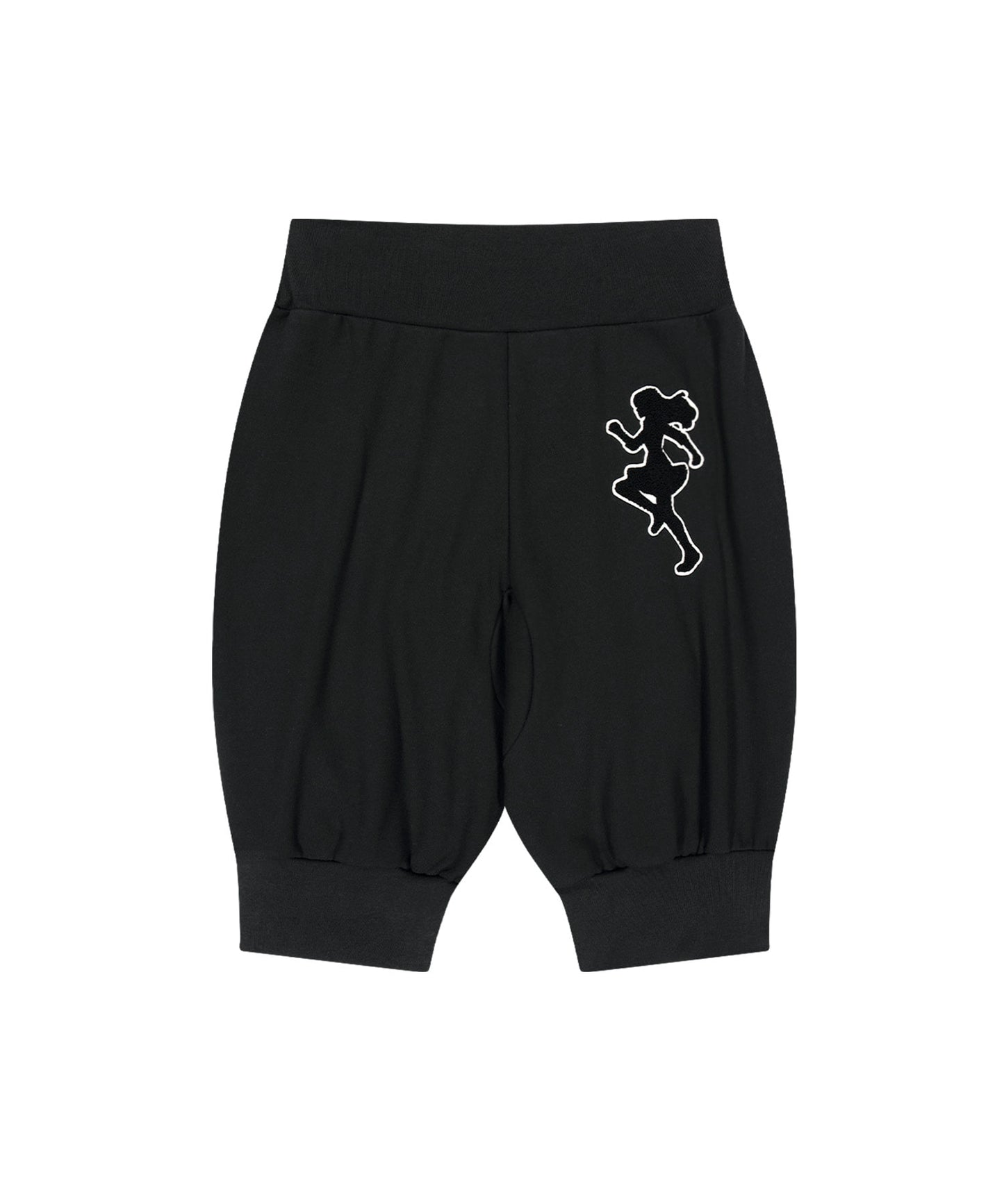 SLEEVE PUMPKIN PANTS - BLACK