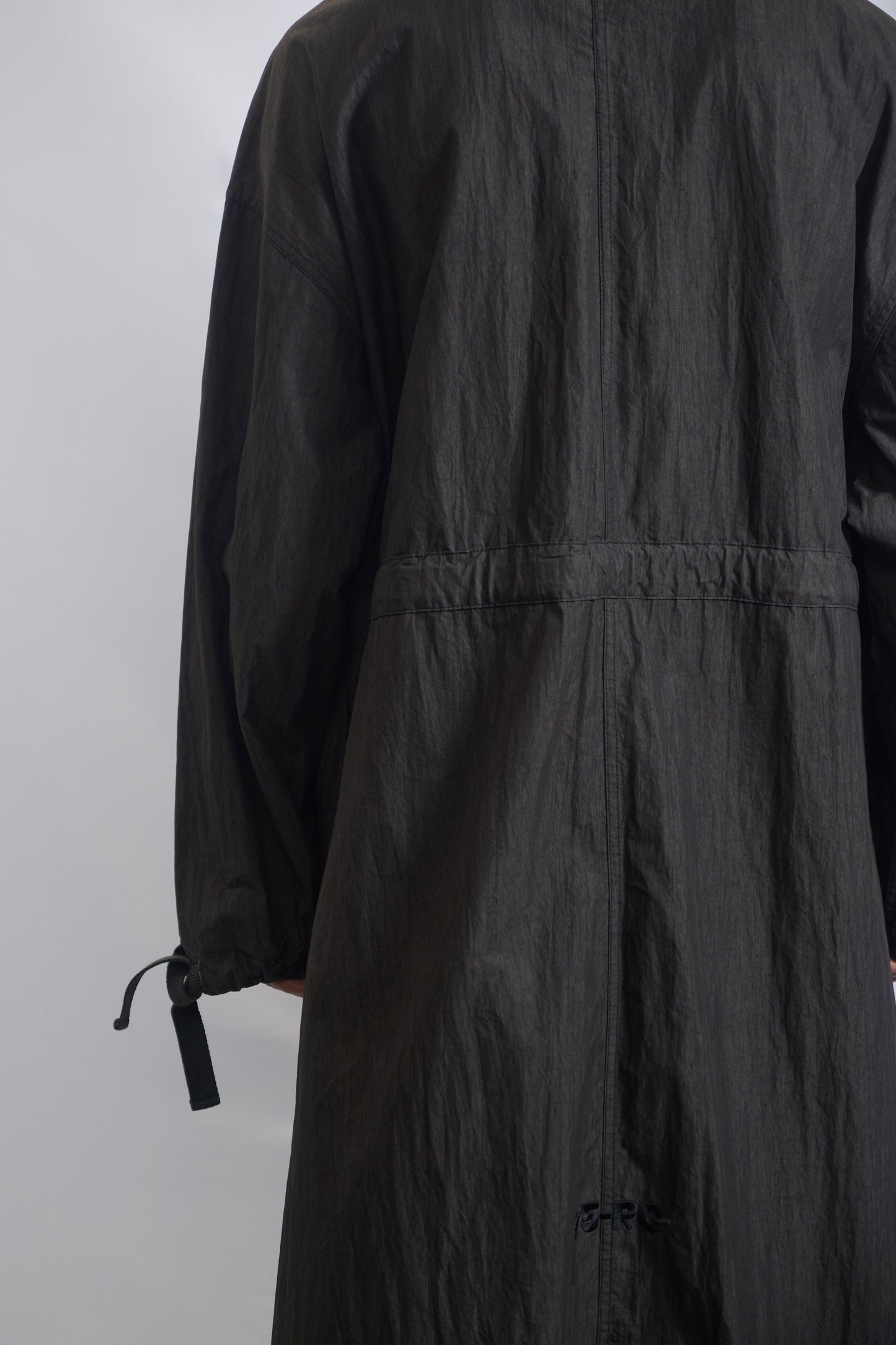 75-RC ROUGH SHELL COAT DUST CHARCOAL