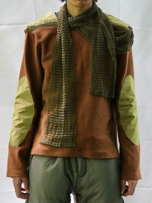 HANWI MESH SCARF TSHIRT