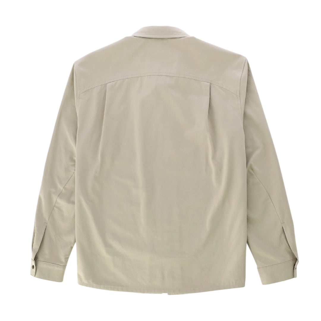 WIND COLLAR ZIP SHIRTS_VER BALANCE(SAND BEIGE)