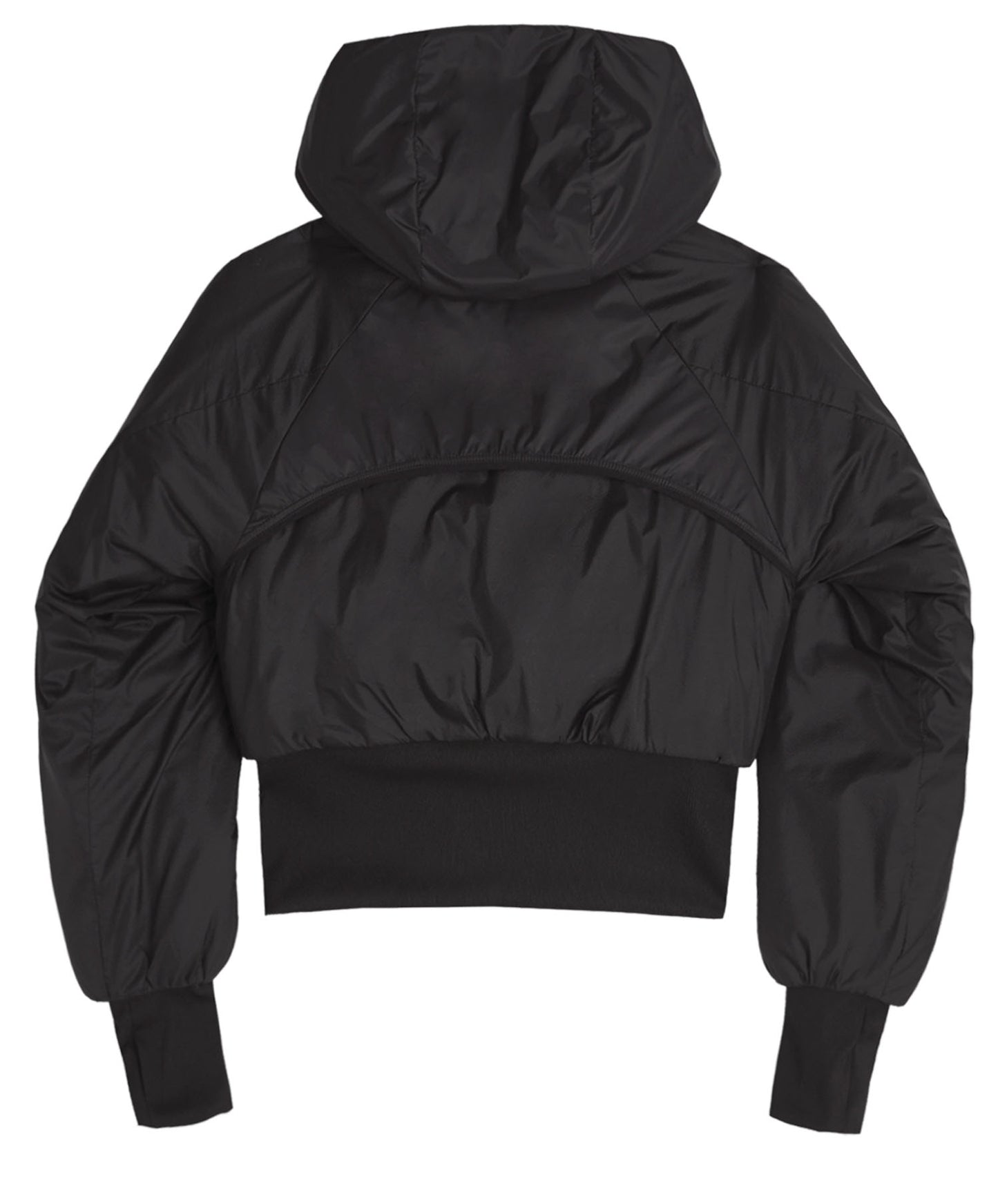 OJOS REVERSIBLE SHORT PADDED JACKET BLACK