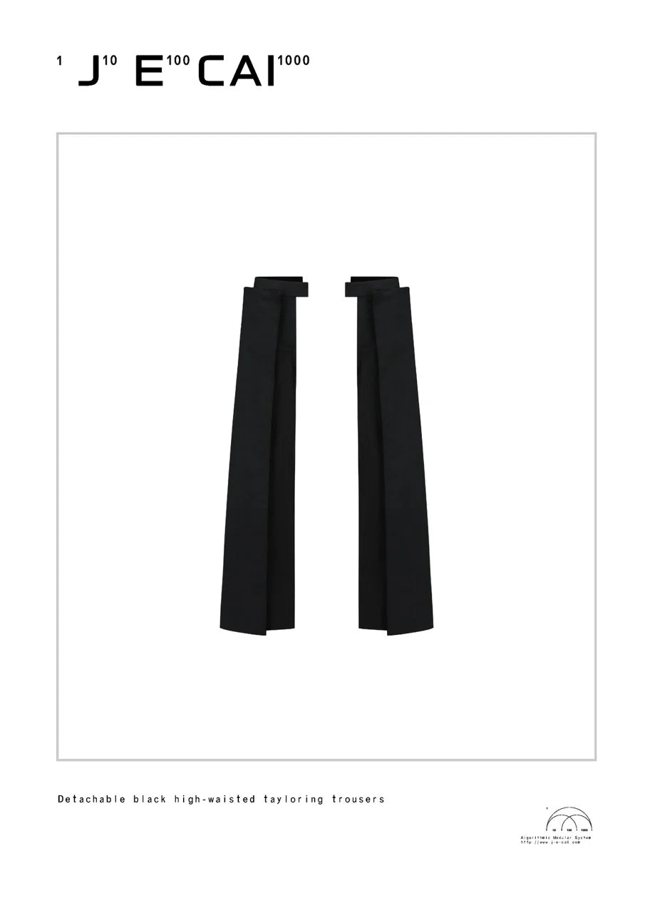 DETECHABLE PANEL CONSTRUCTION TROUSERS