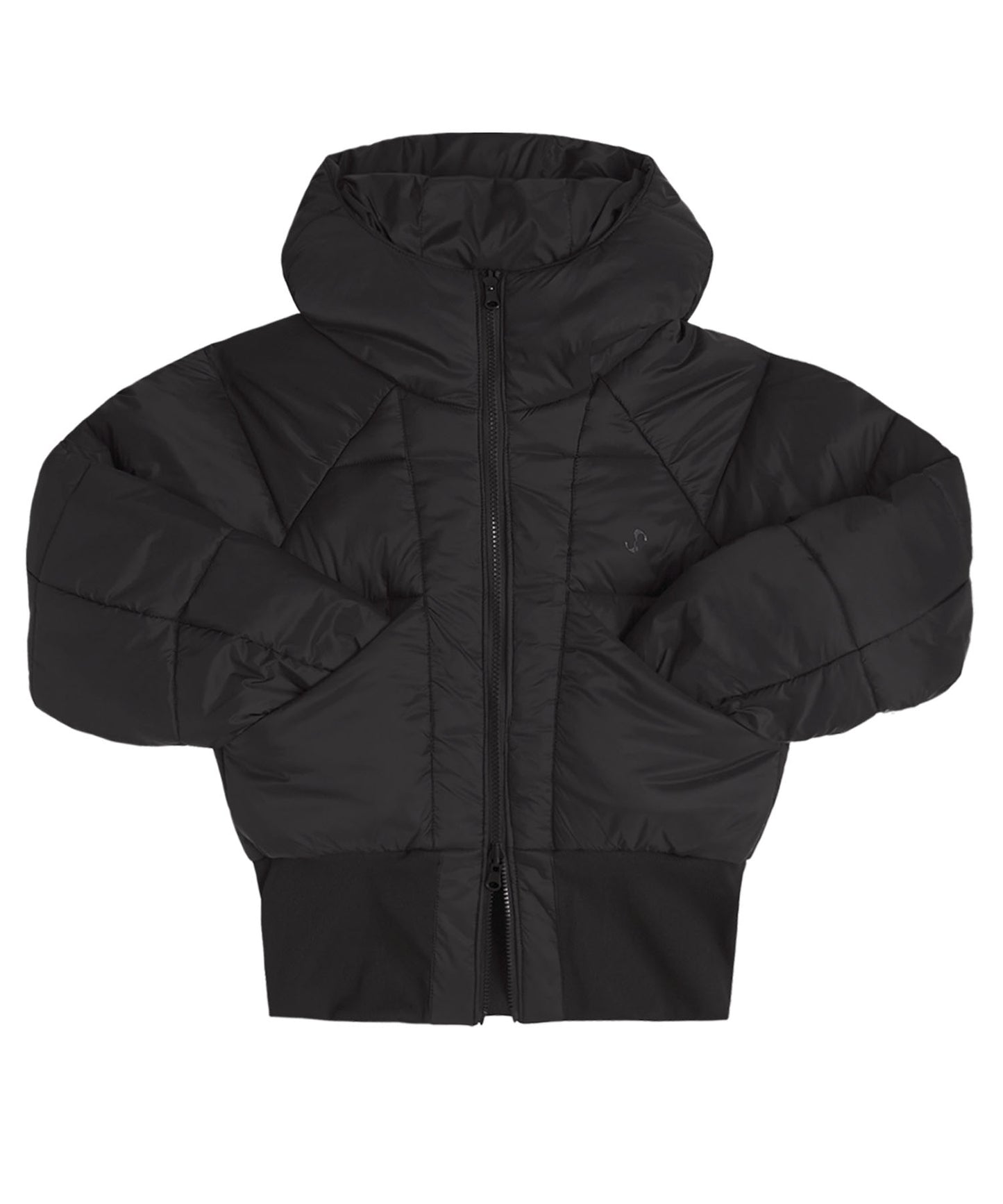 OJOS REVERSIBLE SHORT PADDED JACKET BLACK