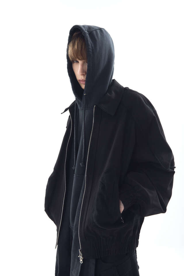 HIGH DENSITY COTTON LINEN JACKET