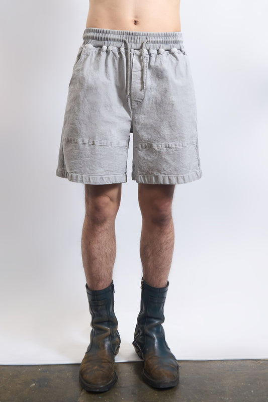 75-RC GARMENT DYED SHORTS WASHED STONE