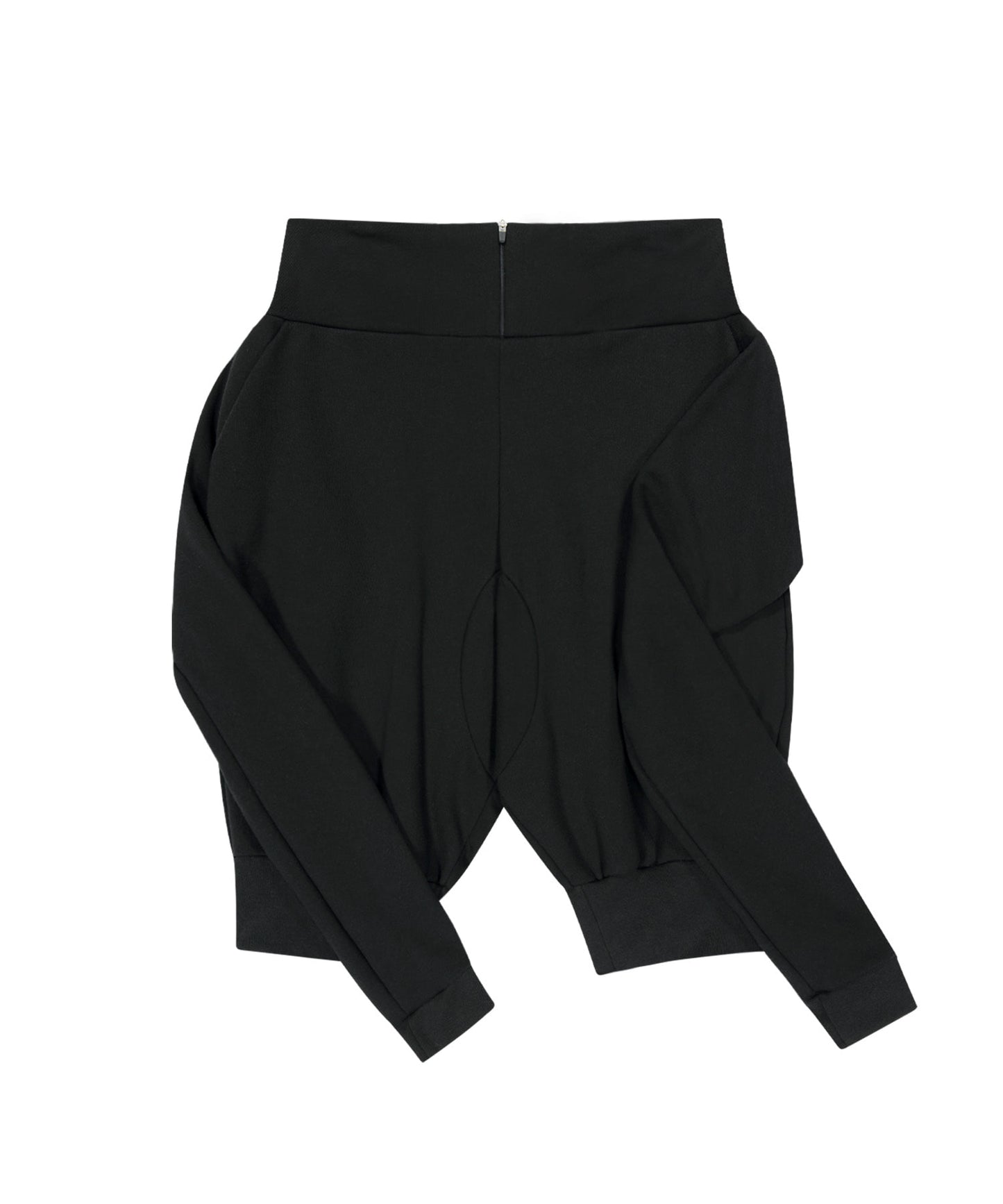 SLEEVE PUMPKIN PANTS - BLACK