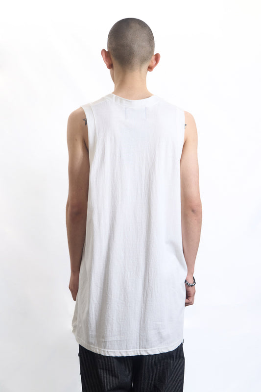 MINGILI SLIGHT DROP TANK  WHITE