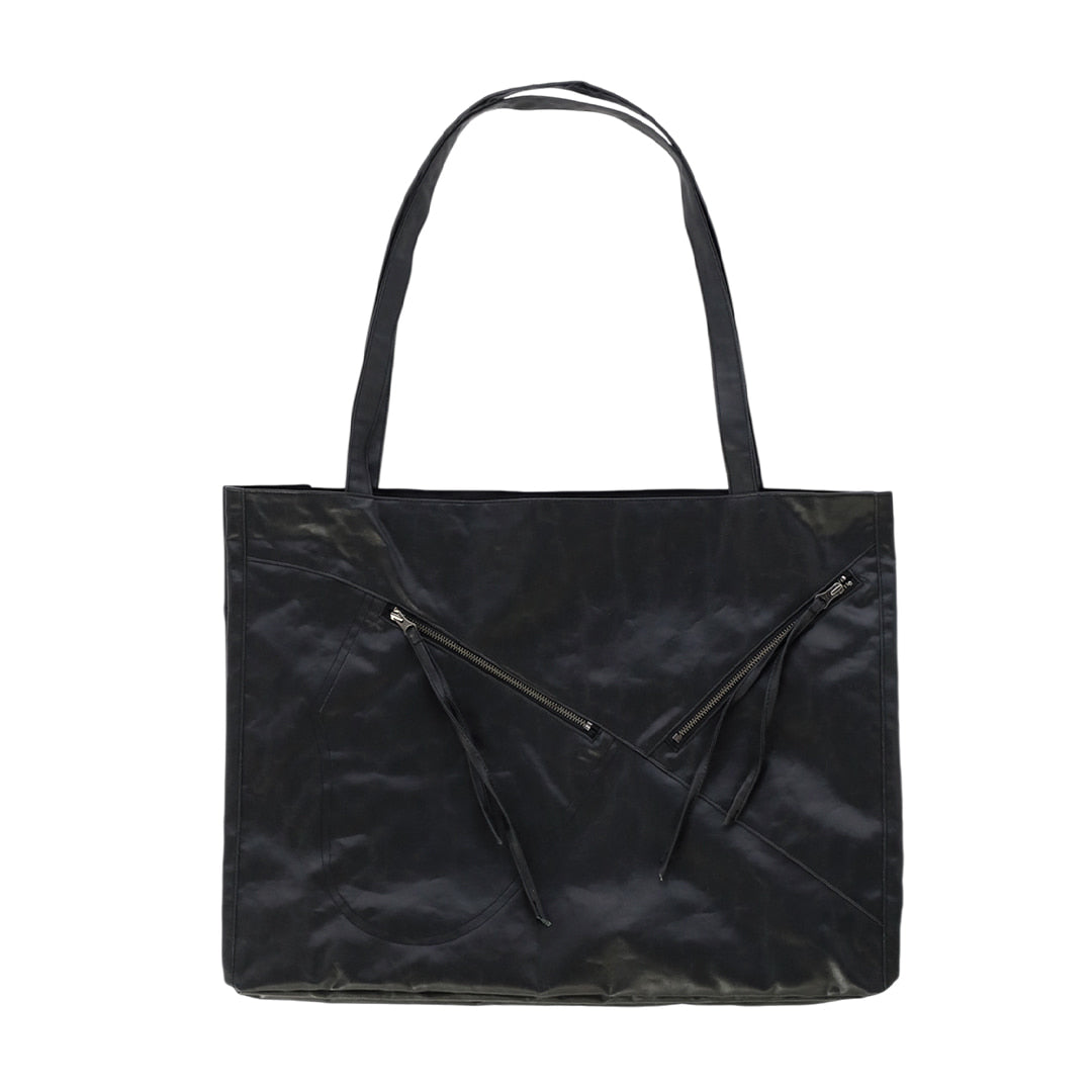 ZIP POCKET BAG_VER BALANCE (BLACK)