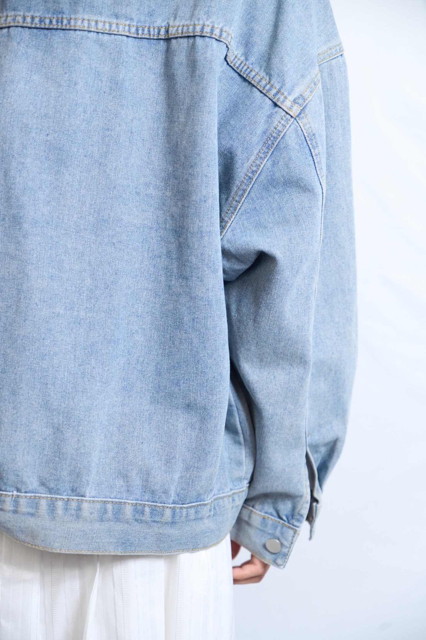 PUFFED DENIM JACKET
