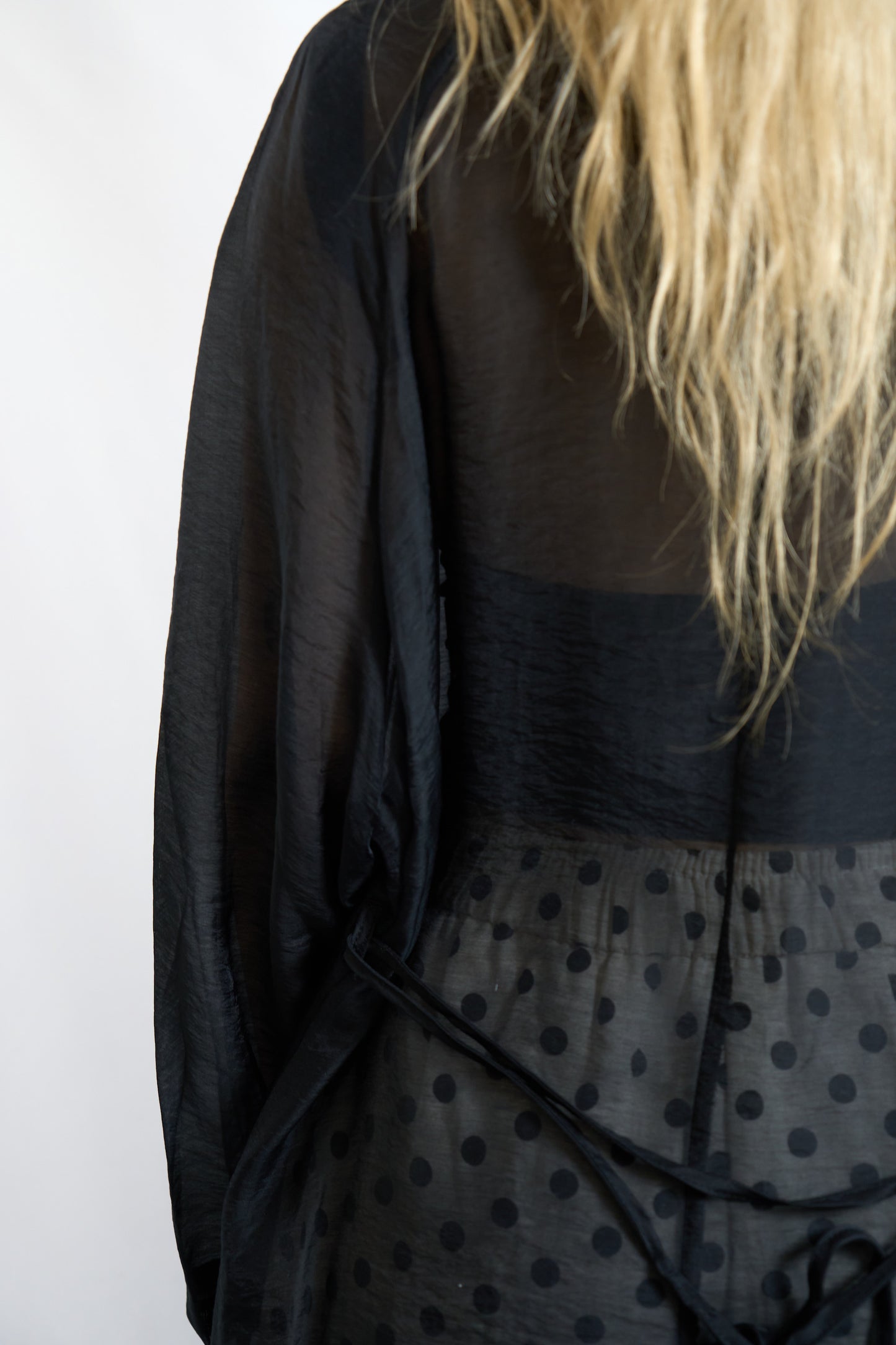 SHEER TRENCH COAT