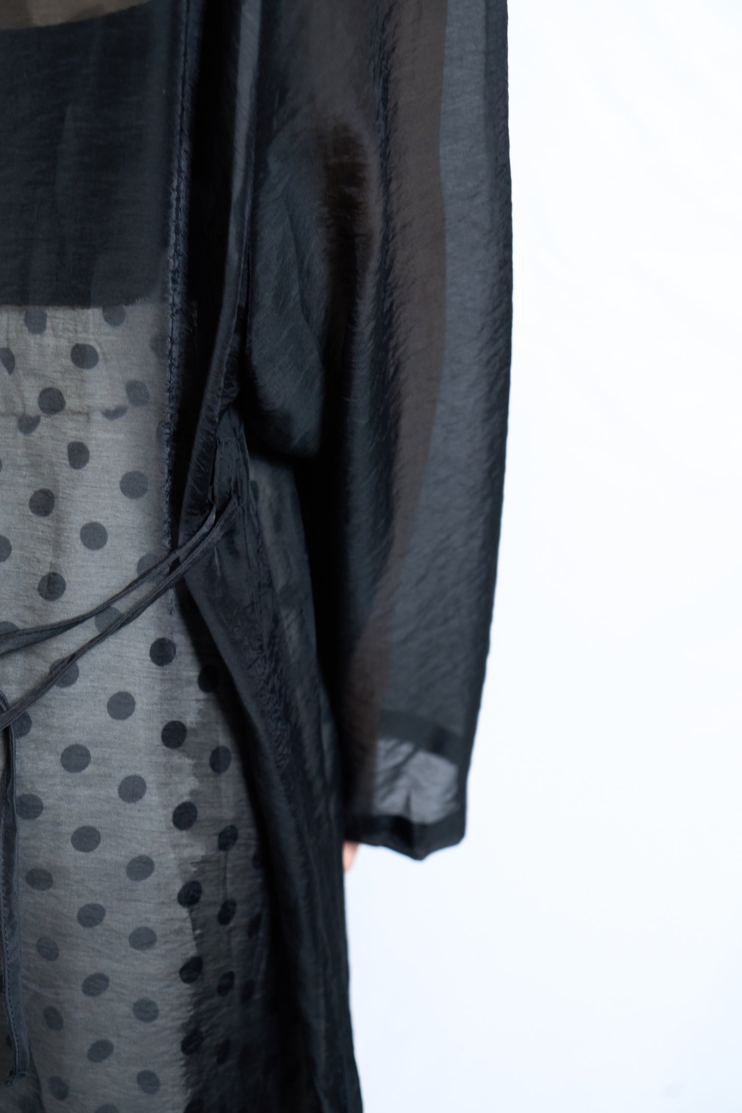 SHEER TRENCH COAT