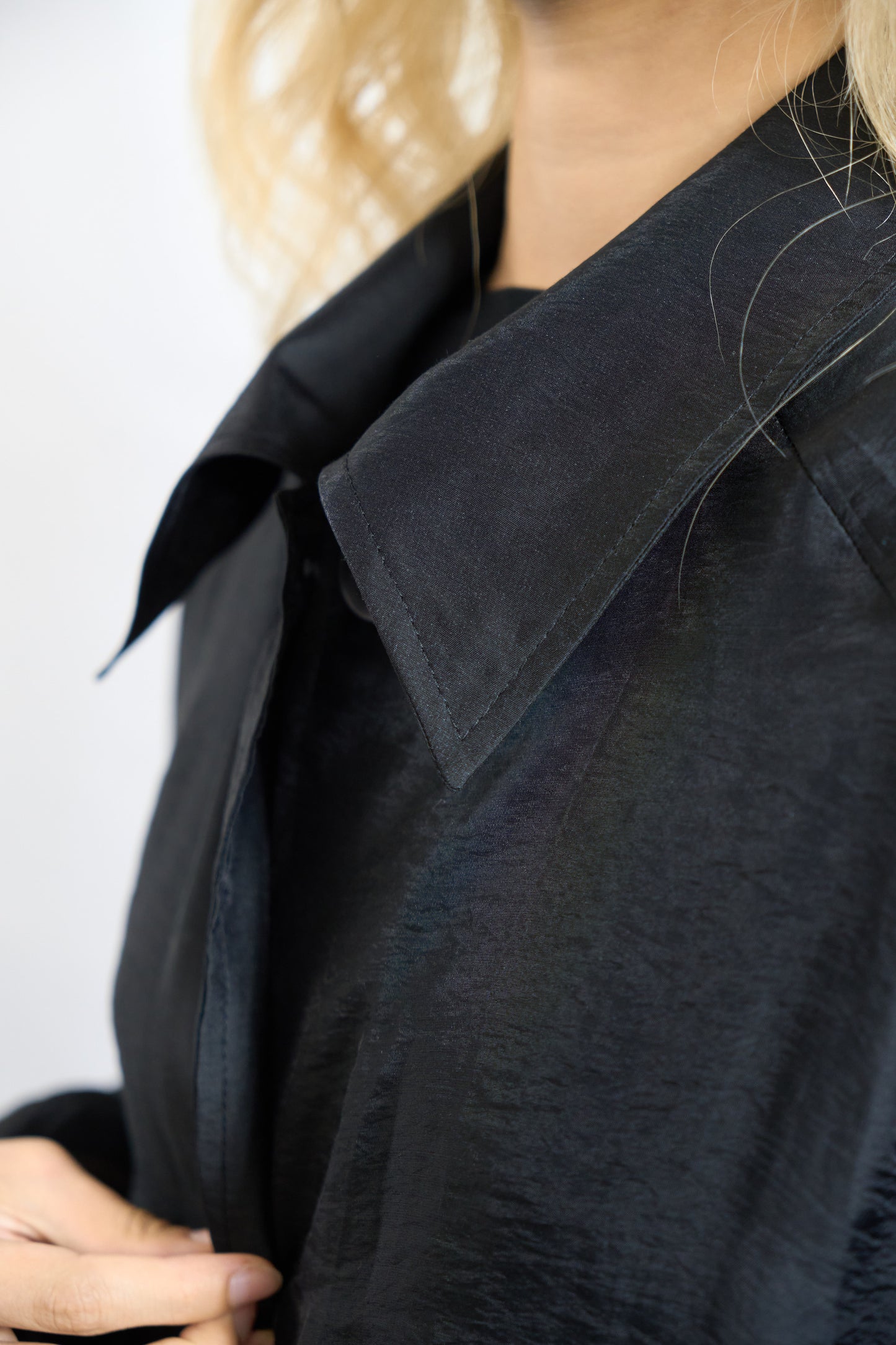 SHEER TRENCH COAT