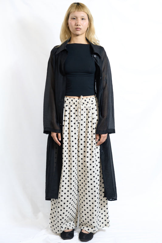 POLKA DRAWSTRING PANTS