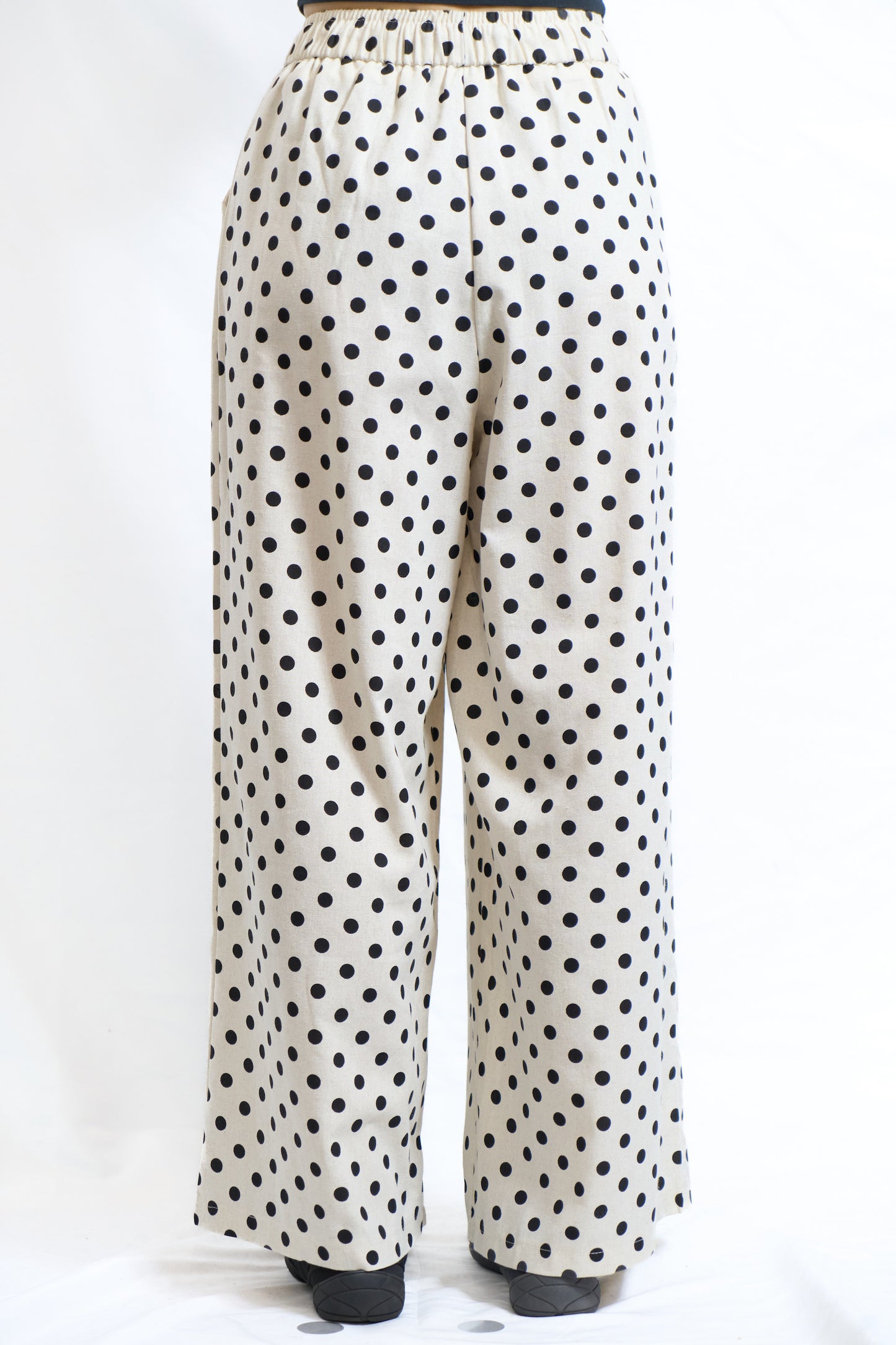 POLKA DRAWSTRING PANTS