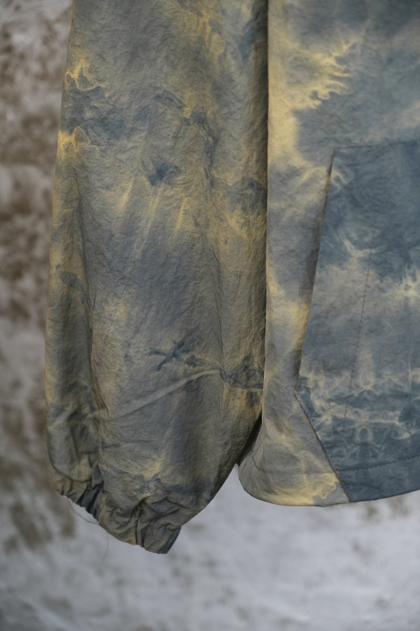 MOSS HAND-DYED HOODED JACKET