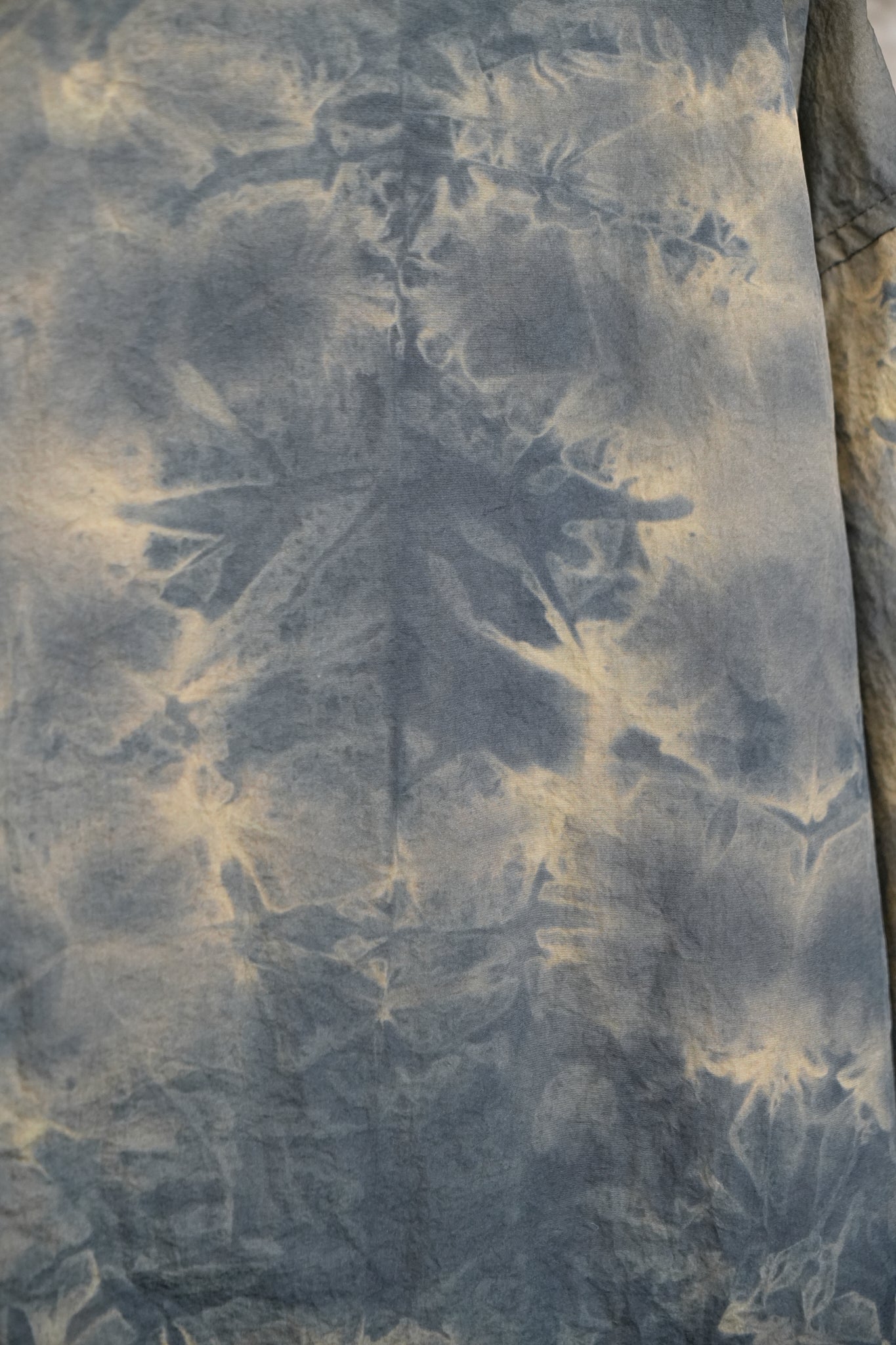 MOSS HAND-DYED HOODED JACKET