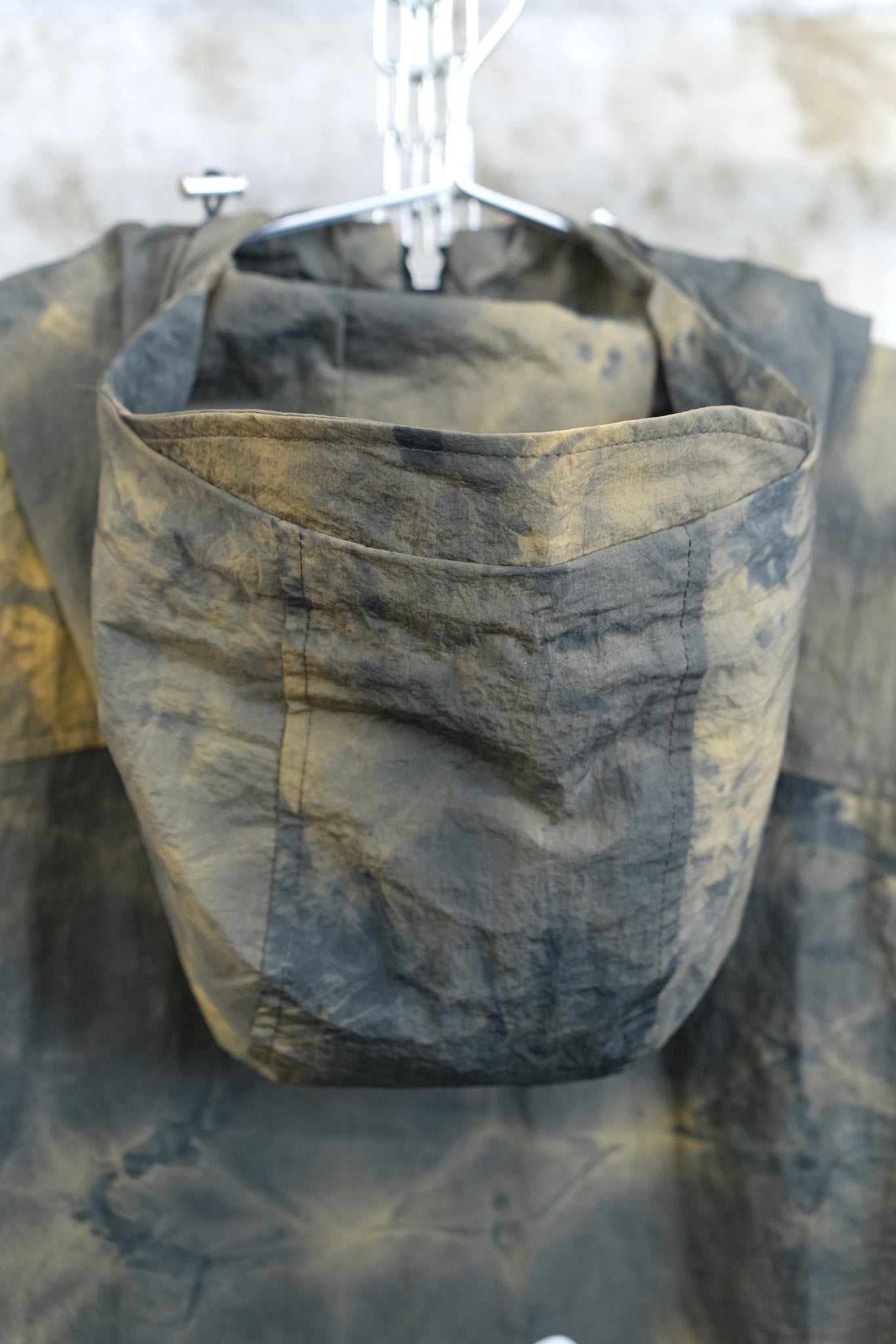 MOSS HAND-DYED HOODED JACKET