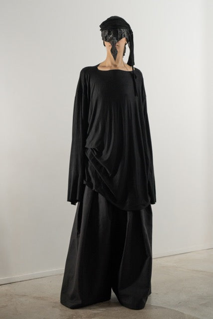 LONG SLEEVE TOP BLACK