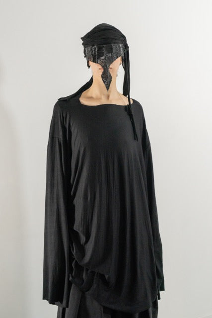 LONG SLEEVE TOP BLACK