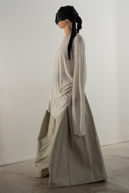 LONG SLEEVES TOP WHITE