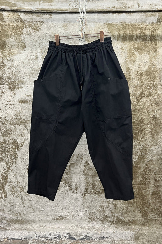 RELAXED CROPPED CARGO PANTS