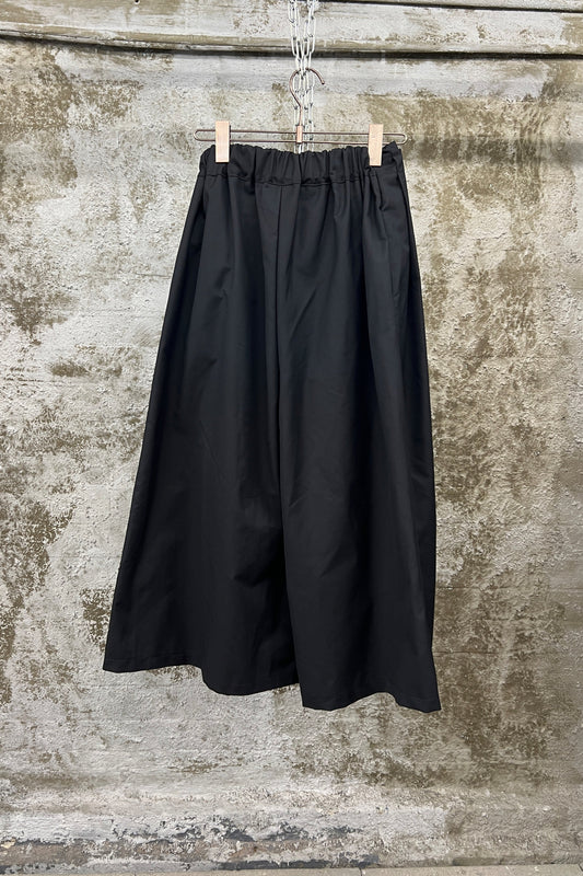 LAYERED WIDE-LEG TROUSERS