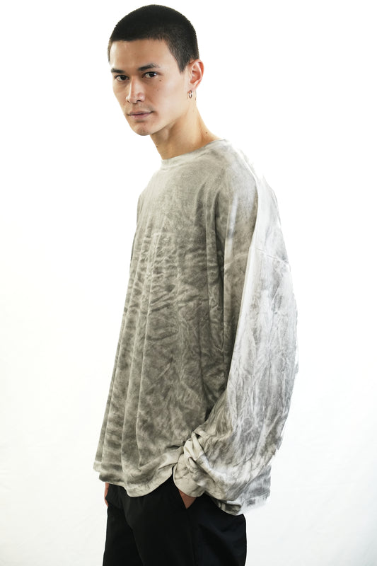 WASHED LONG SLEEVE T-SHIRT