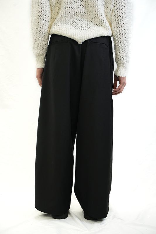 WIDE-LEG TAILORED TROUSERS