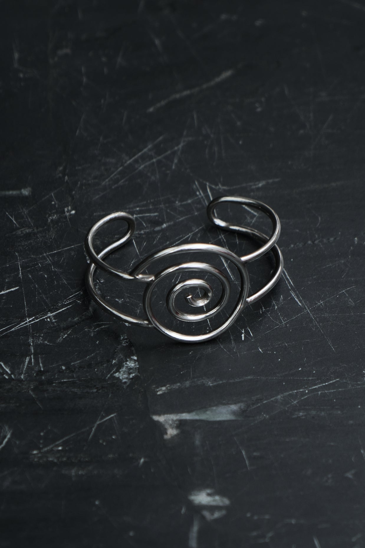 SPIRAL CUFF — STERLING SILVER 925 (28G)