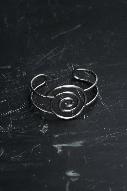 SPIRAL CUFF — STERLING SILVER 925 (28G)