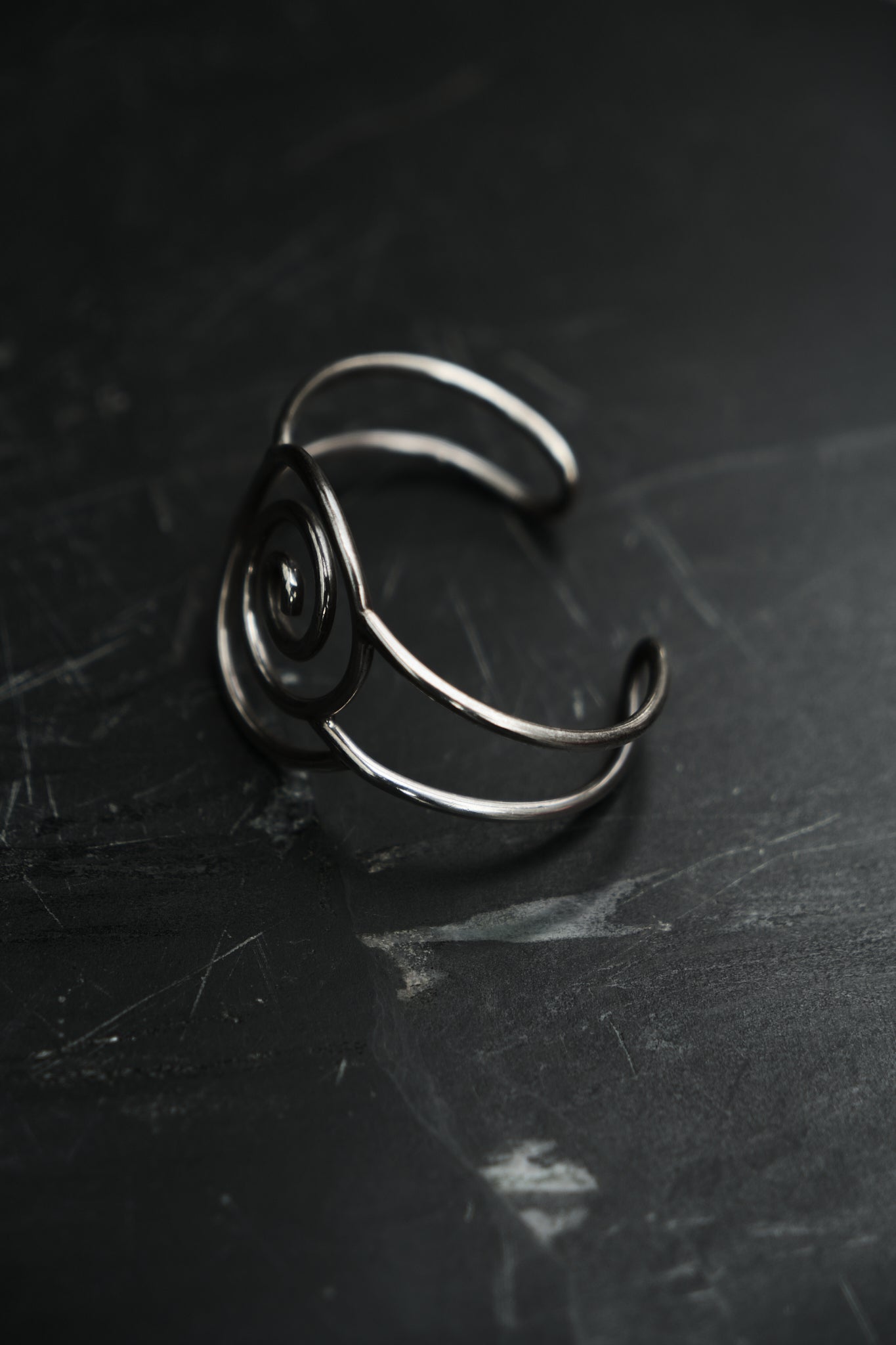 SPIRAL CUFF — STERLING SILVER 925 (28G)