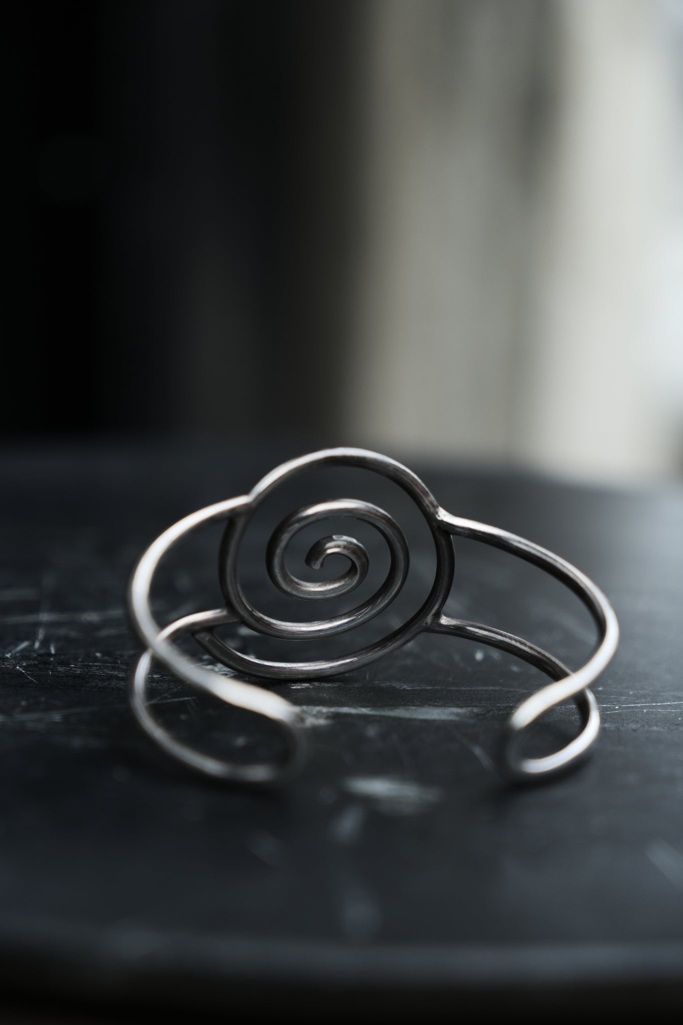 SPIRAL CUFF — STERLING SILVER 925 (28G)