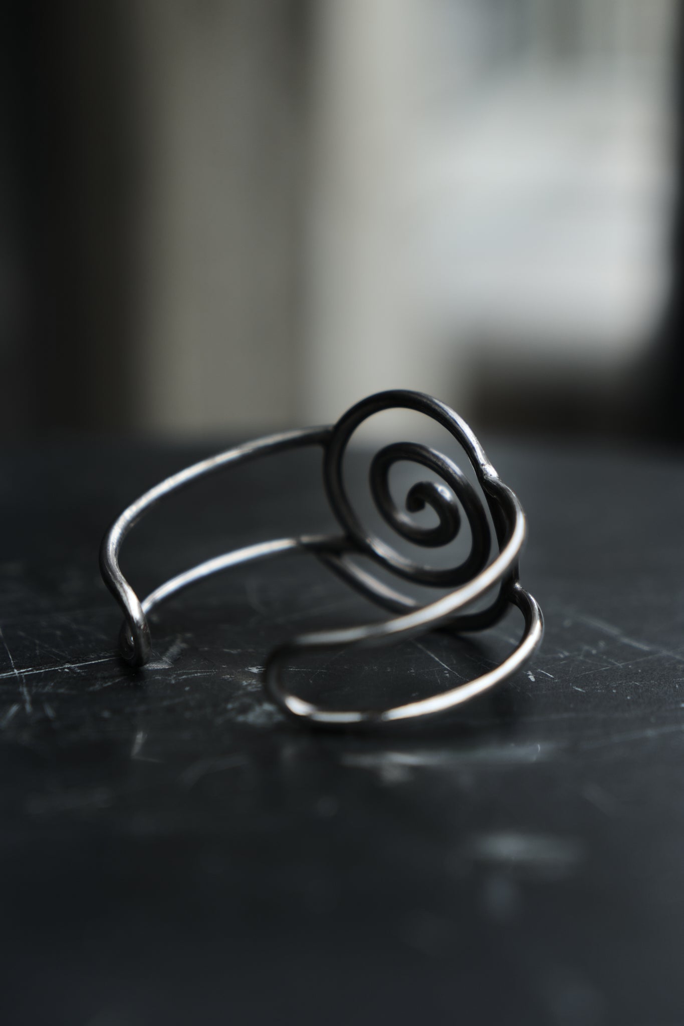 SPIRAL CUFF — STERLING SILVER 925 (28G)
