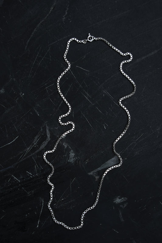 BOX CHAIN — STERLING SILVER 925 (8G)