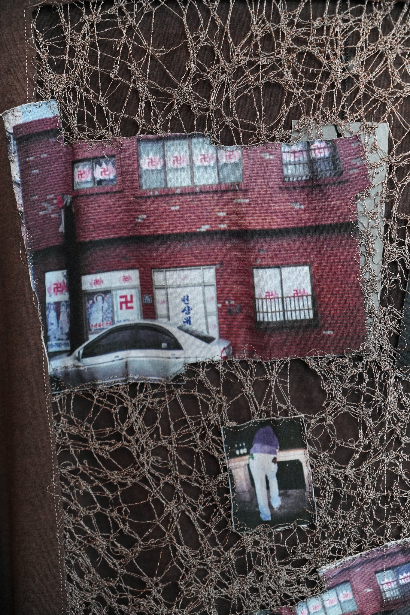 HAND-EMBROIDERED PHOTO PATCH LONG SLEEVE