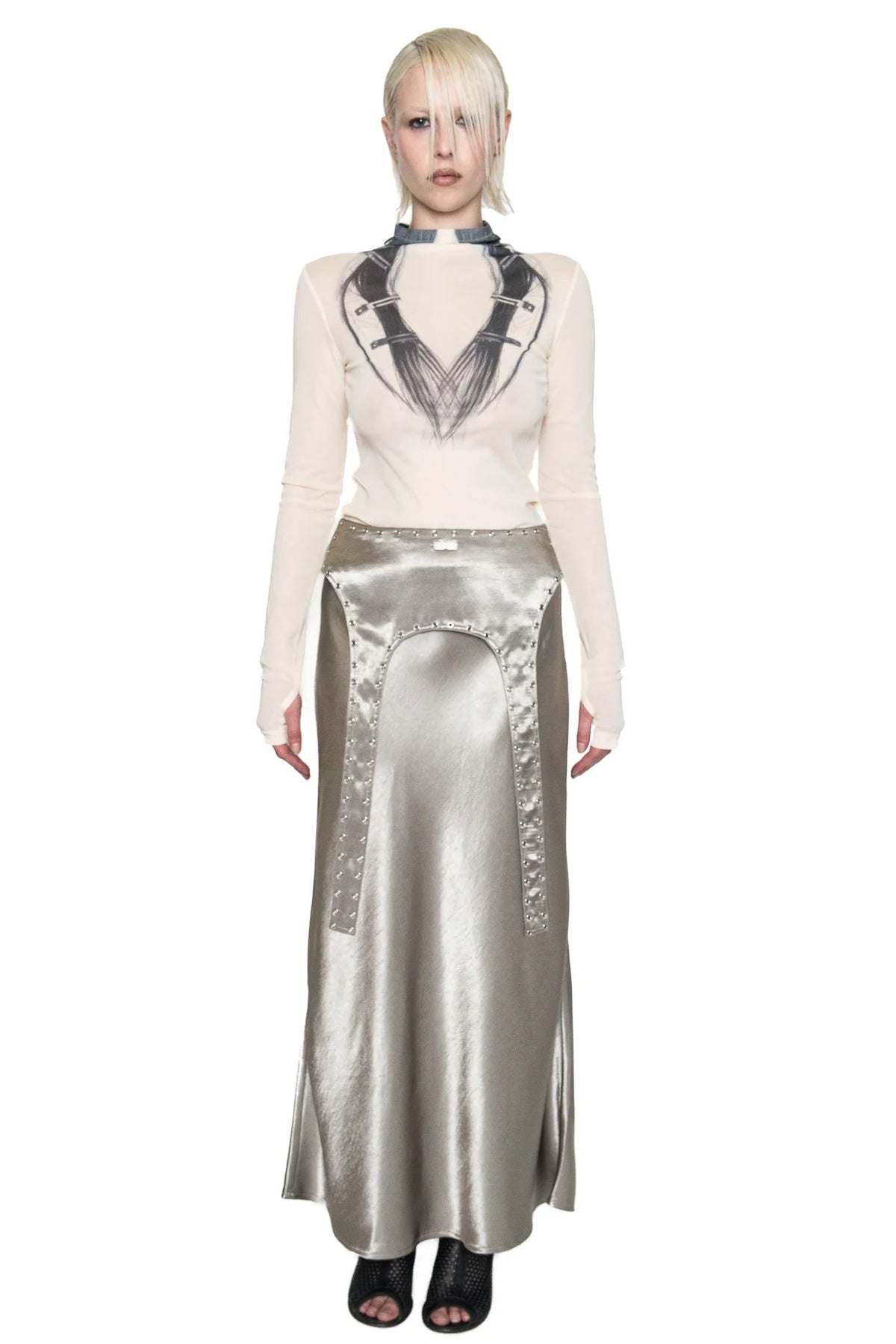 LINGER SUSPENDER SKIRT