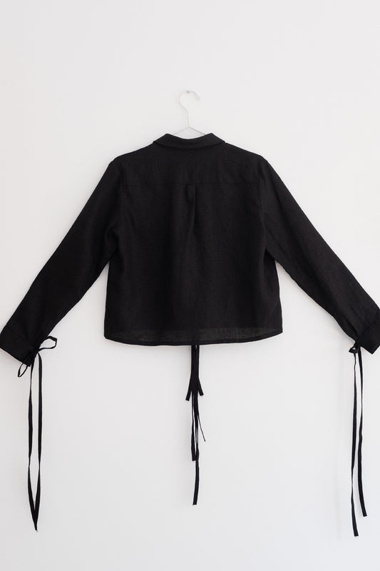 FRONT TIES SHIRT