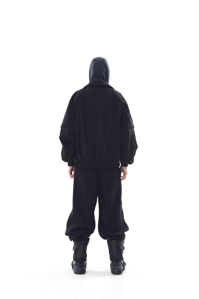 HIGH DENSITY COTTON LINEN JACKET