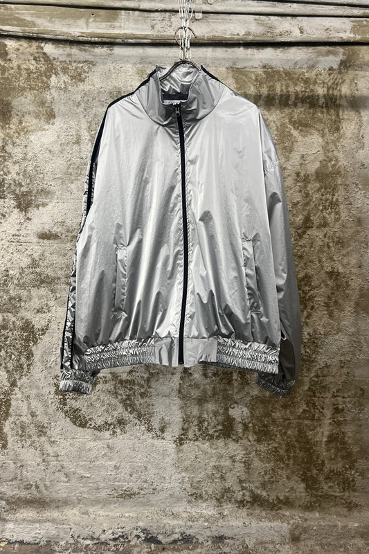 GLOSS TRACK JACKET SILVER