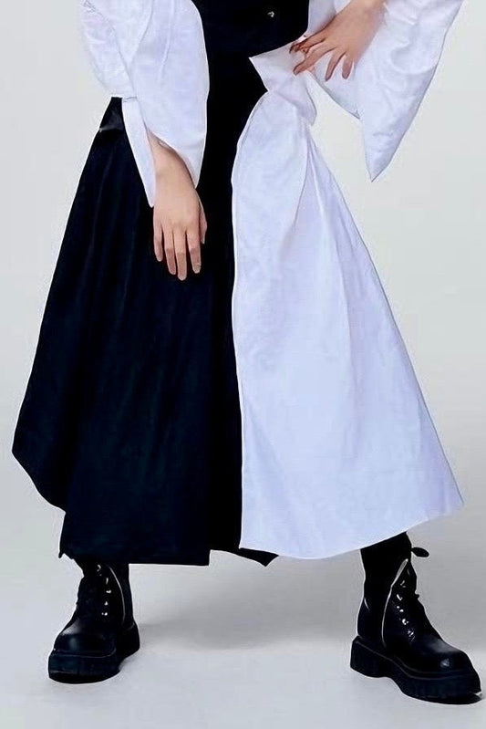 TWISTED DRAWSTRING SKIRT