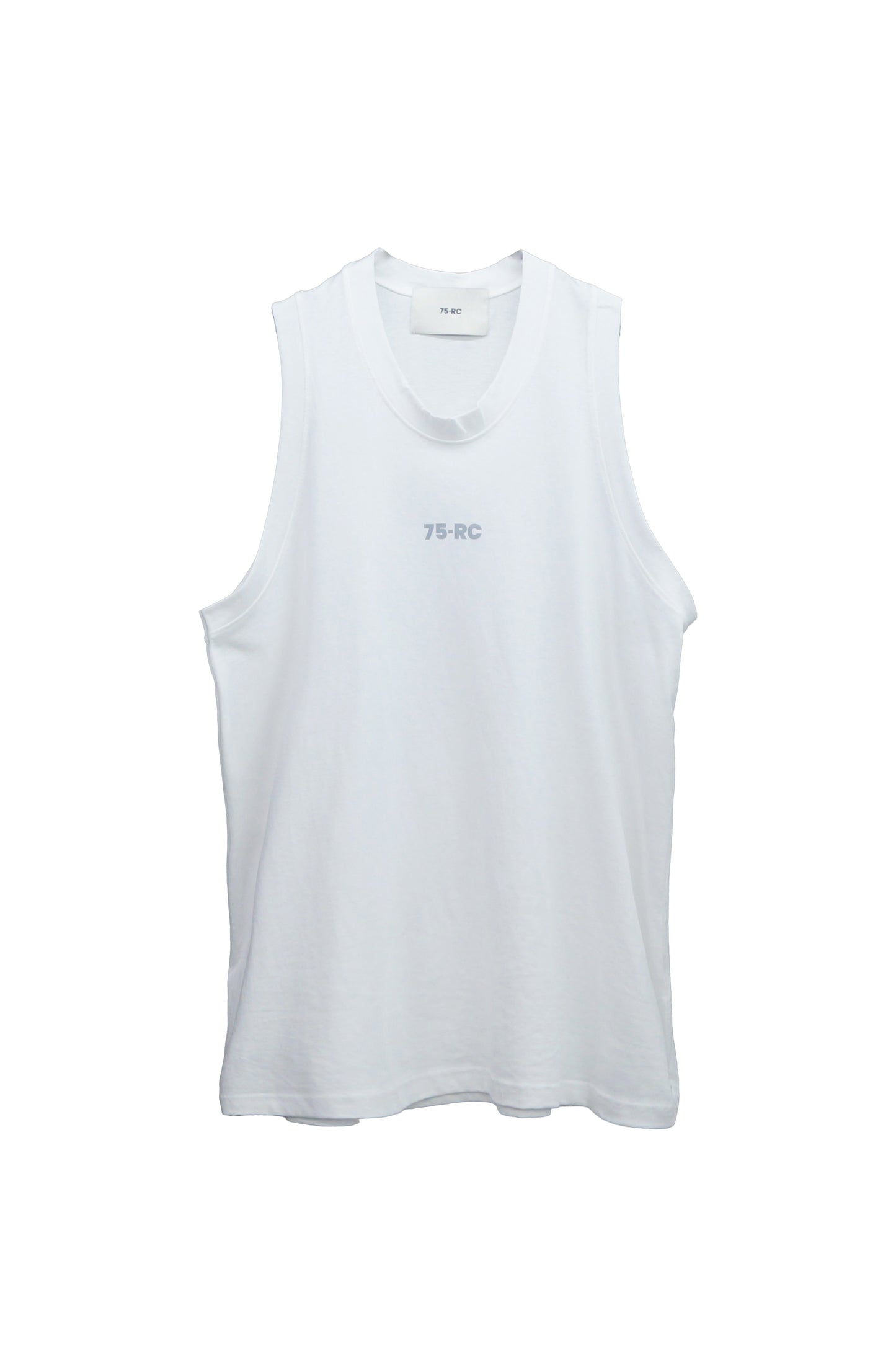ESSENTIAL LOGO TANK WHITE