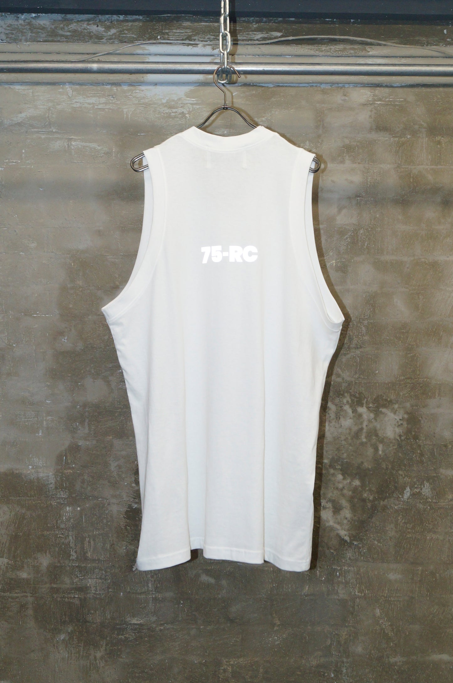 ESSENTIAL LOGO TANK WHITE