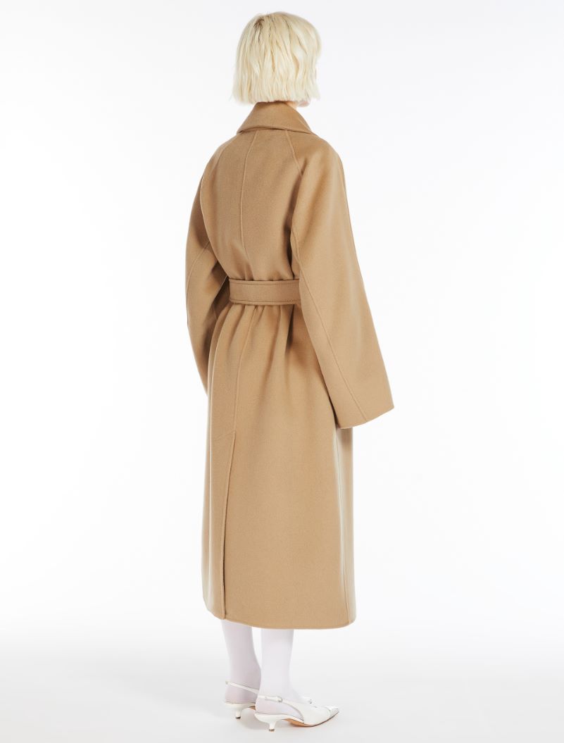 SPORTMAX CASHMERE-BLEND ROBE COAT