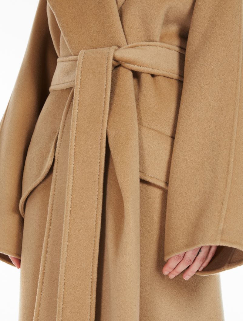 SPORTMAX CASHMERE-BLEND ROBE COAT