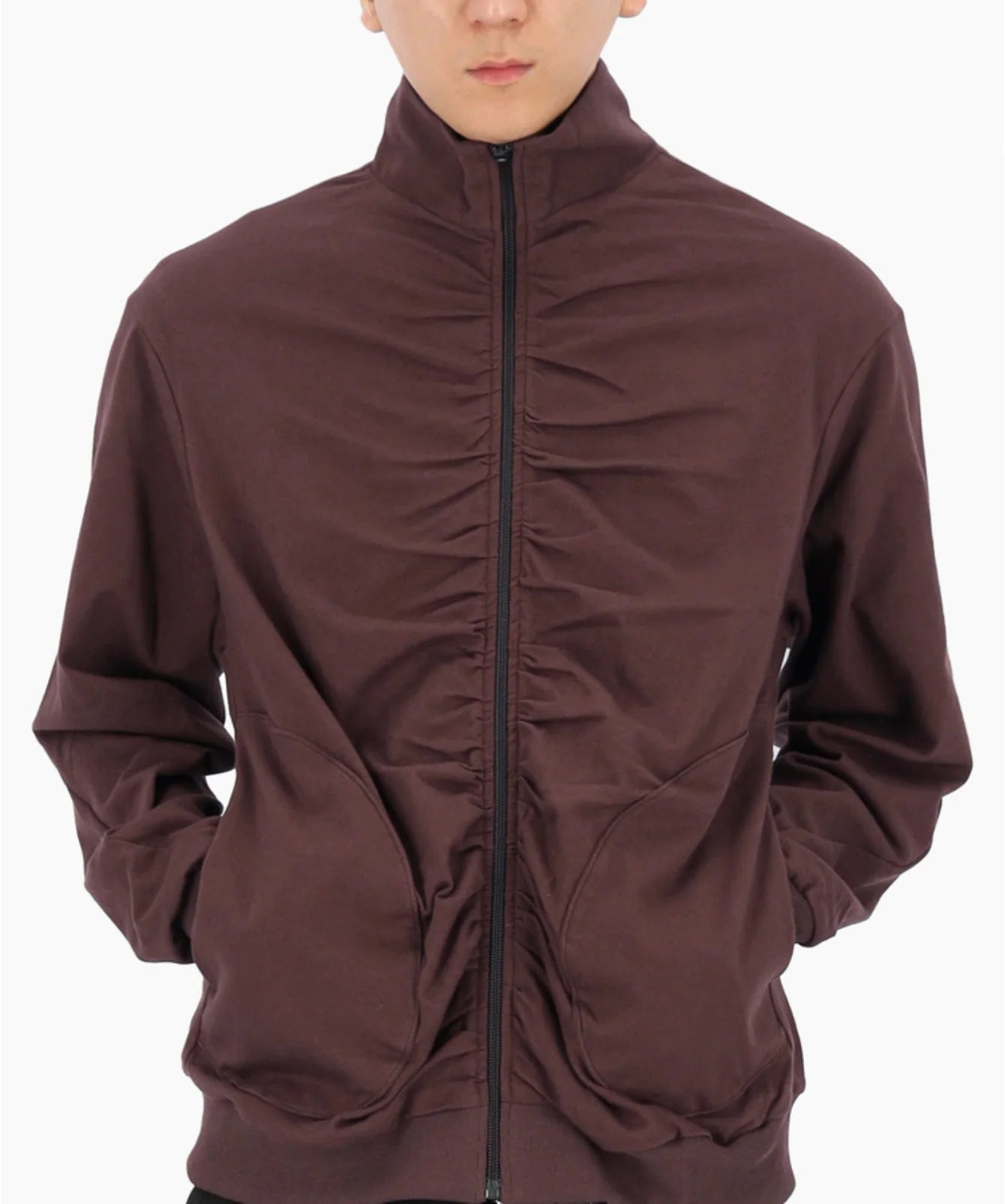 ROOTS ZIP-UP RUSSET
